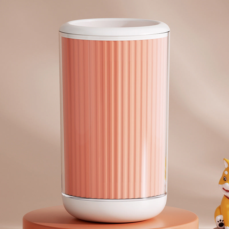 Basic large orange pet paw cleaning cup