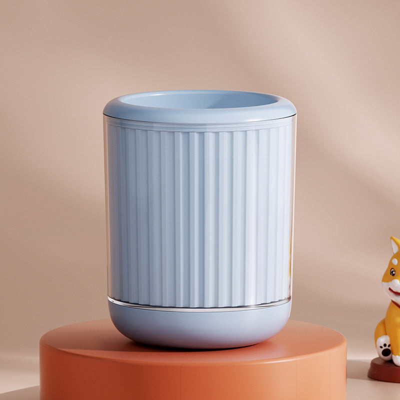 Basic small blue pet paw cleaning cup