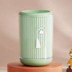 Cartoon medium green pet paw cleaning cup